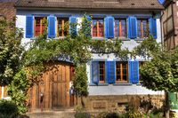 25 Hohenlohe Blaue Fensterlaeden Lenz
