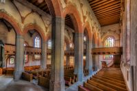 35 Lauffen Regiswindiskirche innen Lenz